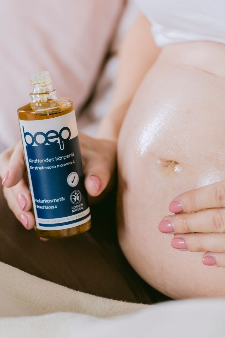 Organic straffendes Körperöl gegen Dehnungsstreifen 125 ml