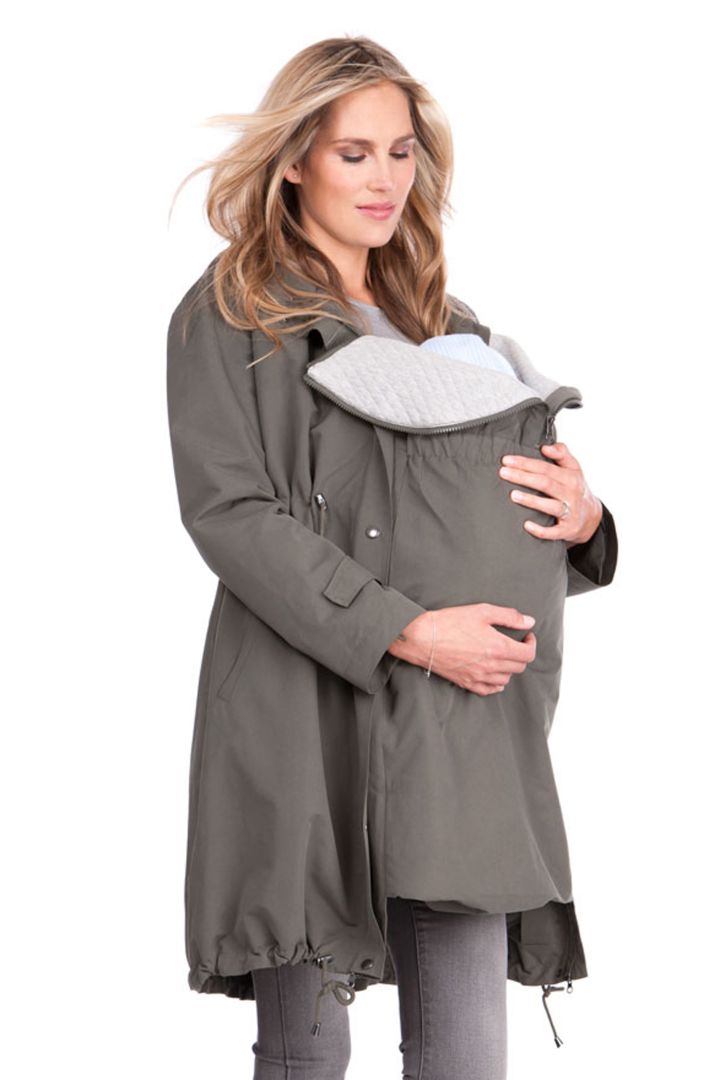 Lightweight Umstandsparka und Tragejacke