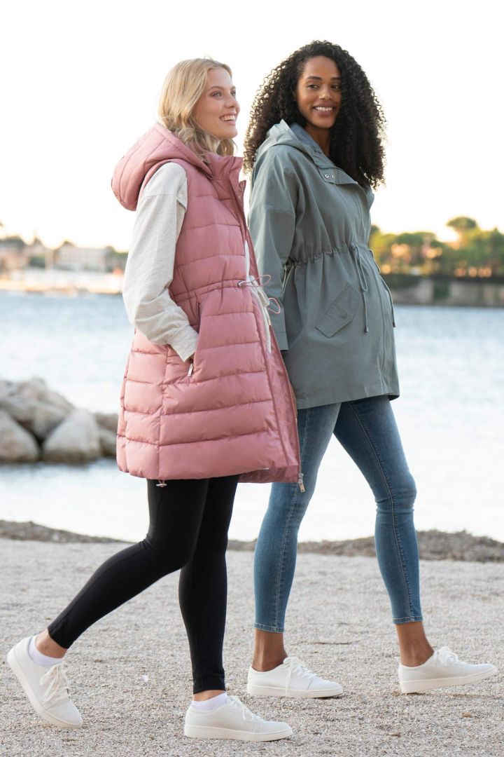 Eco Maternity and Babywearing Vest pink