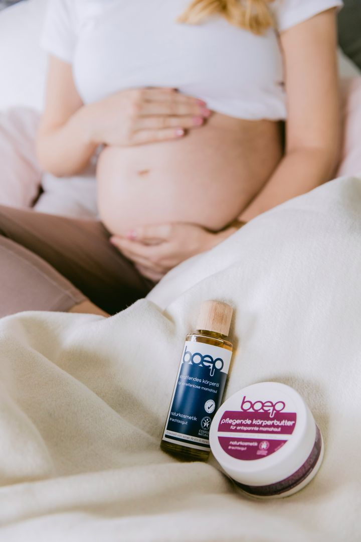 Organic Körperbutter für entspannte Mamahaut 125 ml