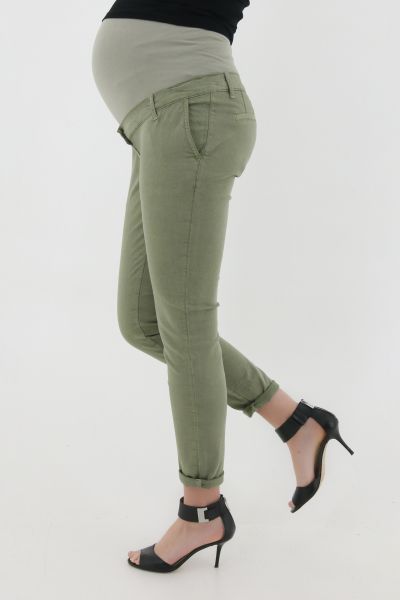 Chino Maternity Trousers khaki