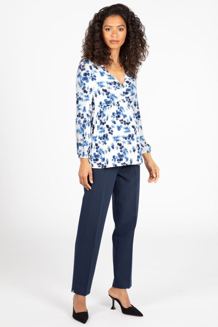 Umstands- und Stillshirt mit Ginkgo Print