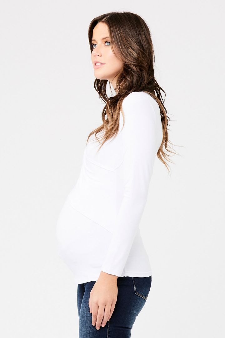 Umstands- und Stillshirt weiß