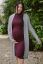 Preview: Two-piece Ribbed knit Maternity and Nursing Dress