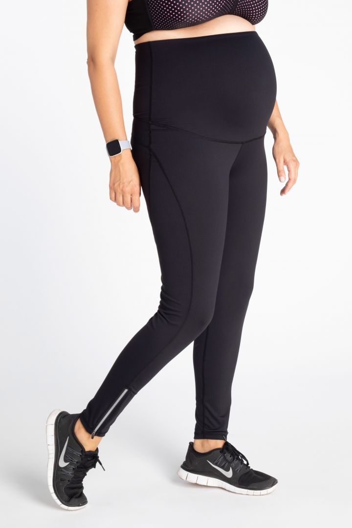 Sport Umstandsleggings mit Bauch Support