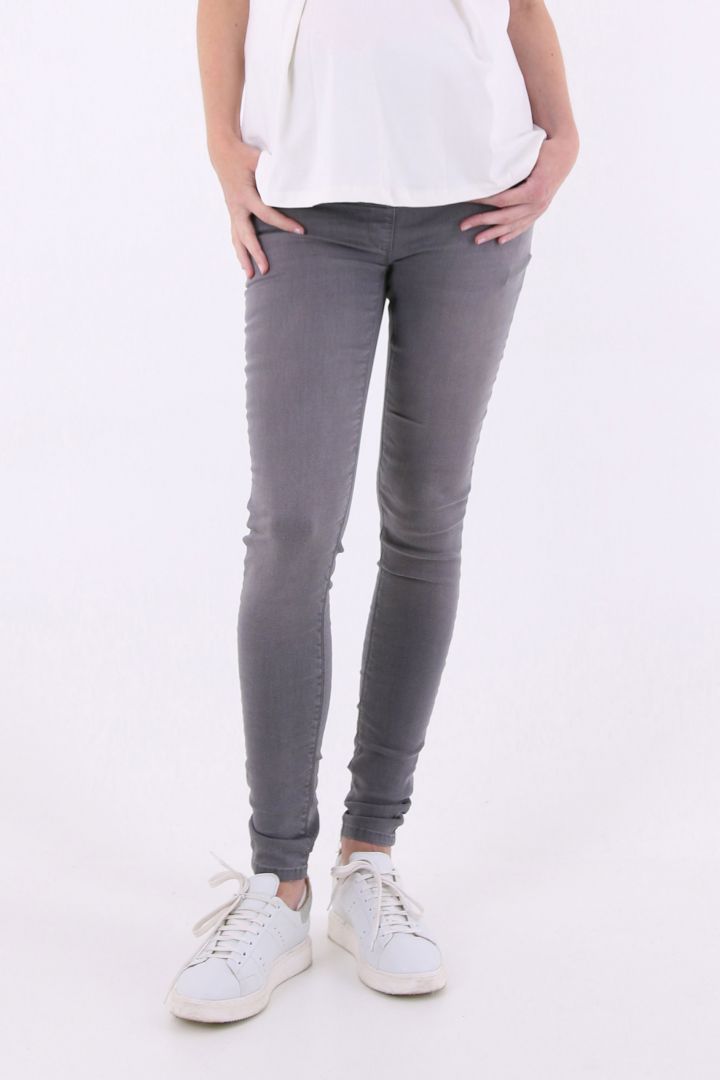 Umstandsjeans Skinny grau