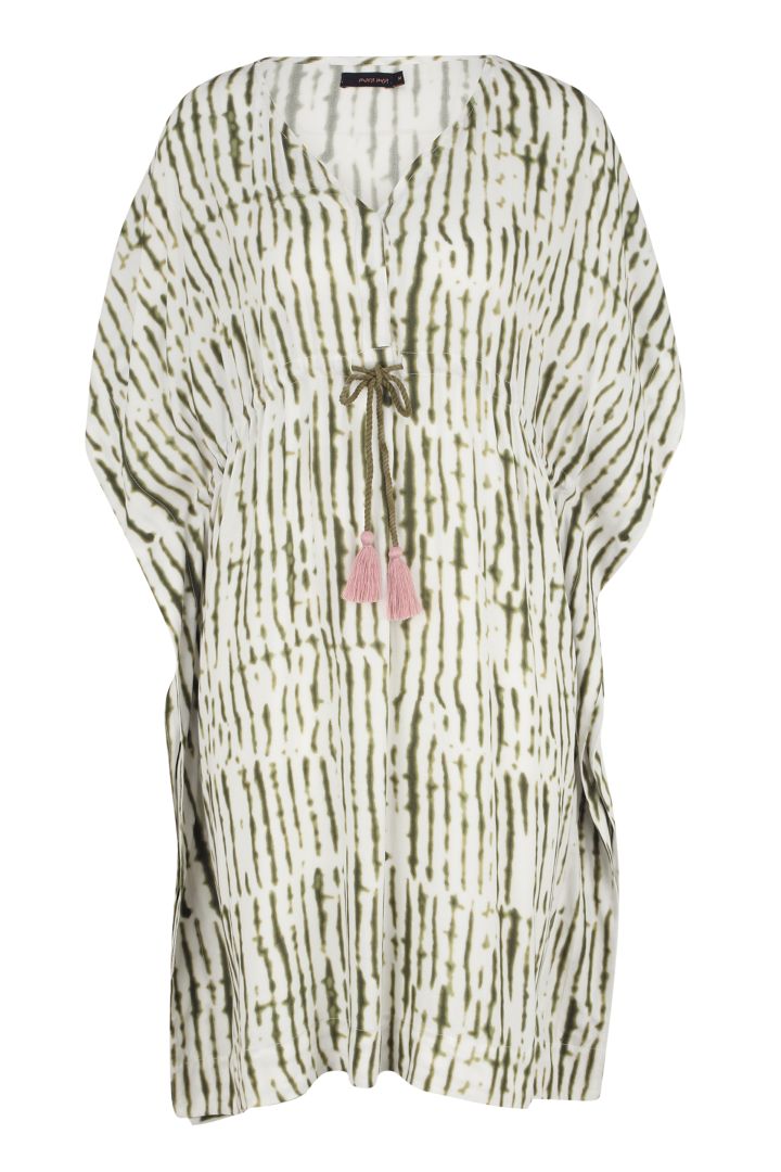 Umstands- und Stillkaftan mit Batik Print