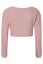 Preview: Ecovero Cropped Rib Maternity Shirt pink