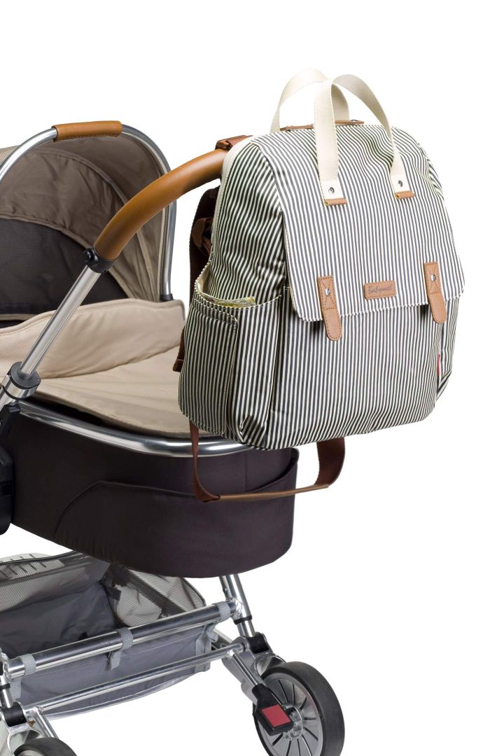 Eco Wickelrucksack gestreift