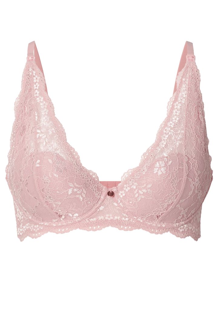 Bügel Still BH aus Spitze mauve