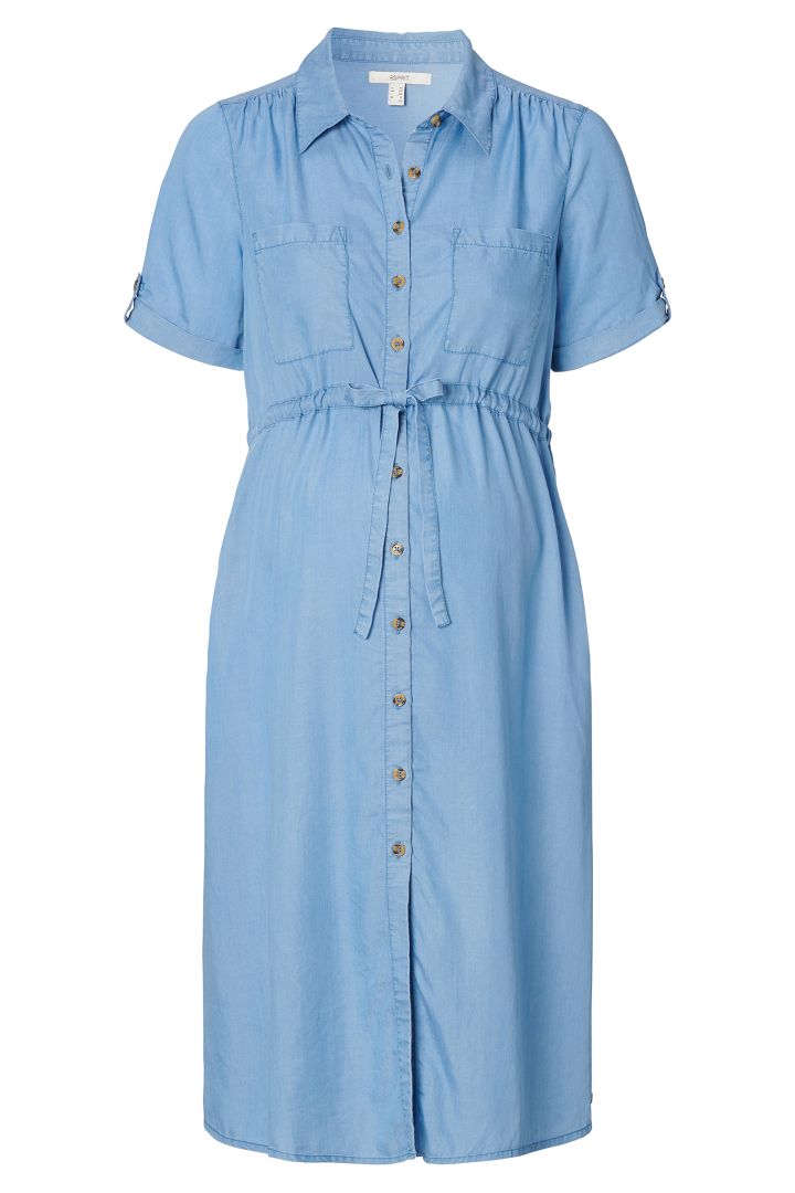 Tencel Maternity and Nursind Shirt Blouse Dress