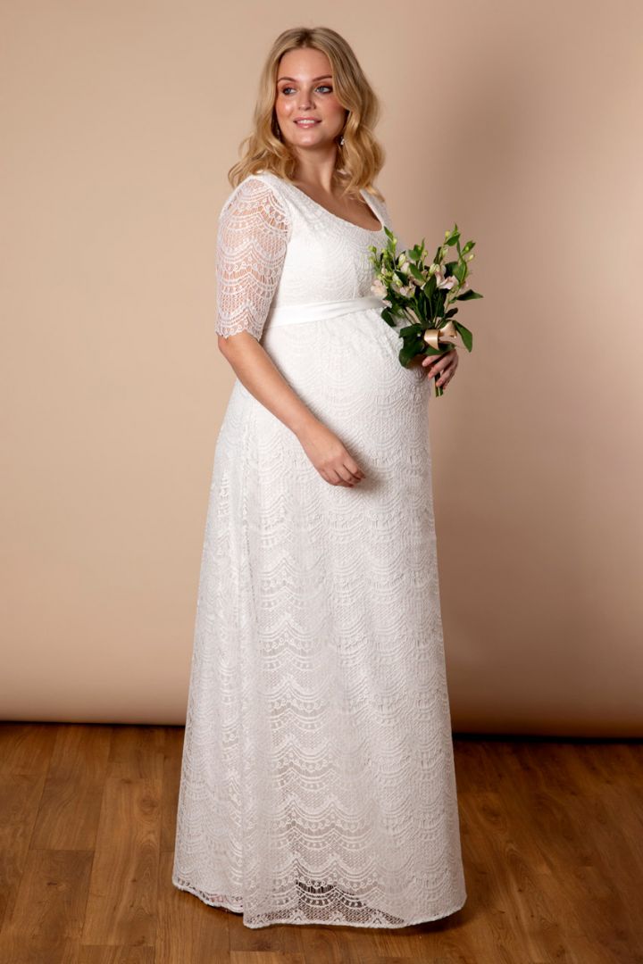 Plus Size Maternity Wedding Dress