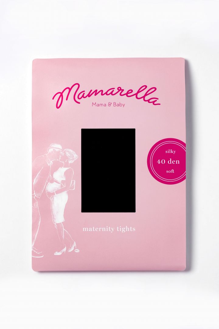 Umstandsstrumpfhose 40 DEN schwarz