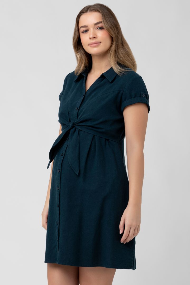 Hemdblusen Umstands- und Stillkleid navy