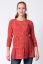 Preview: Tired Matetnity and Nursing Shirt with 3/4 Length Sleeves red