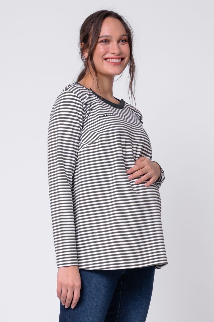 Umstands- und Stillshirt mit Mama Logo