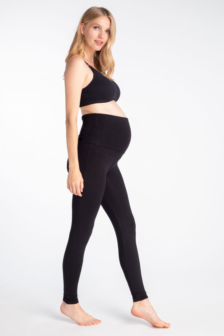Belly Support Umstandsleggings aus Modal