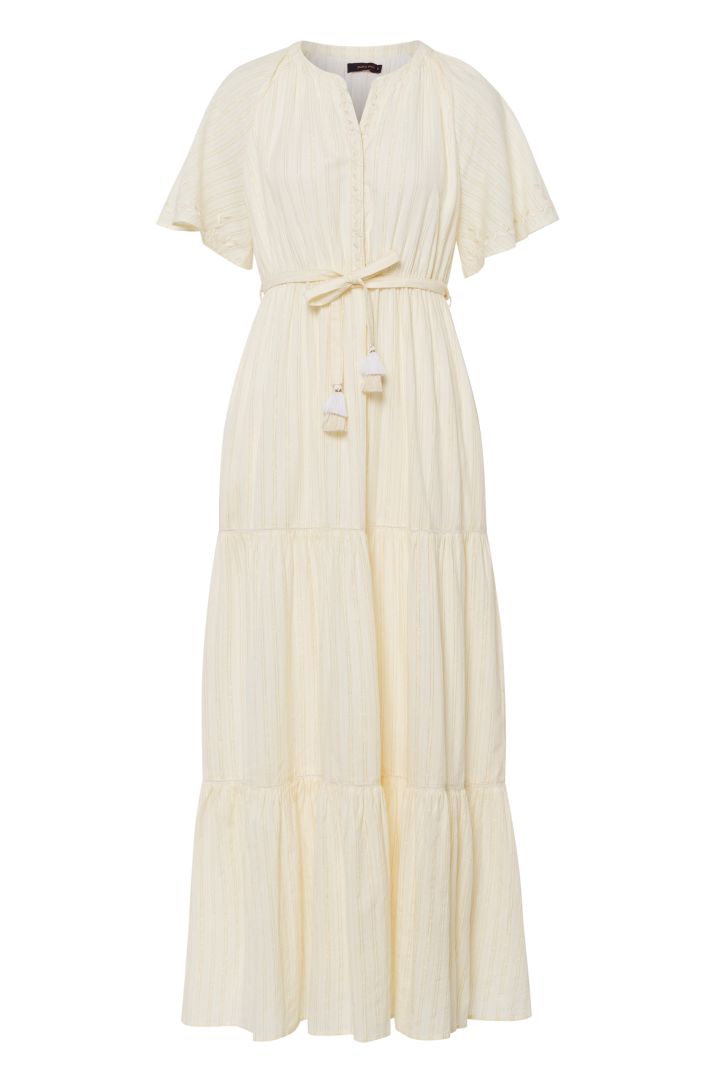 Maxi Maternity and Nursing Dress vanilla