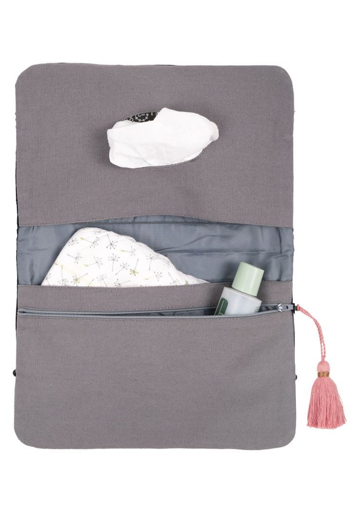 Wickelclutch mit Quaste Island Magic