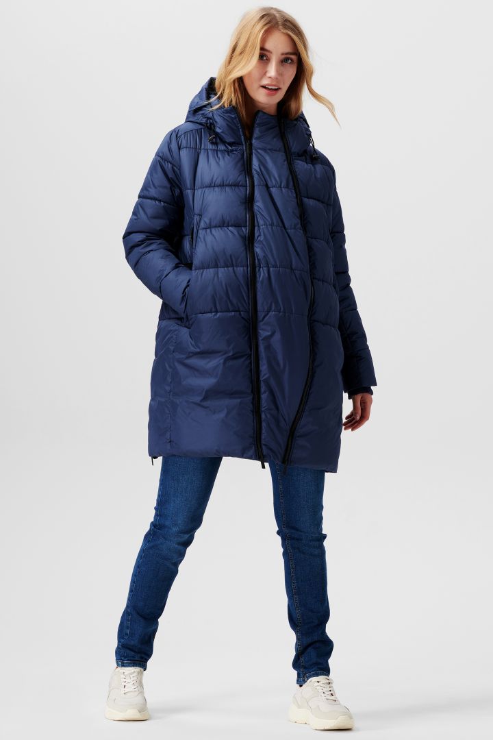 3 in 1 Umstandsjacke und Tragejacke wattiert