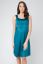 Preview: Satin Maternity Dress petrol