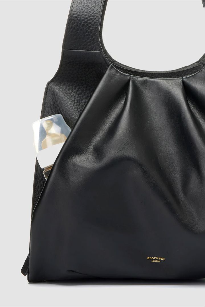 Storksak 2 in 1 Luxe Wickeltasche und Rucksack aus Nappa Leder