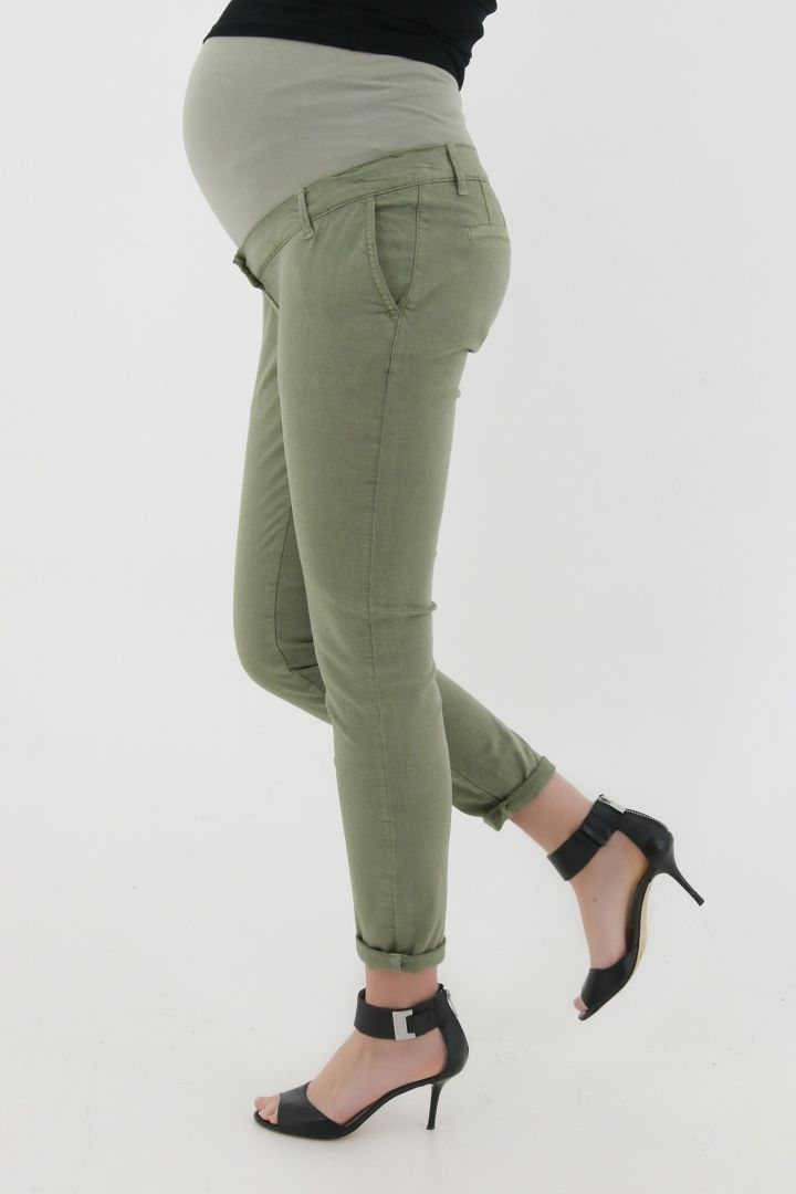 Chino Maternity Trousers khaki