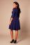 Preview: Maternity dress with submarine neckline navy