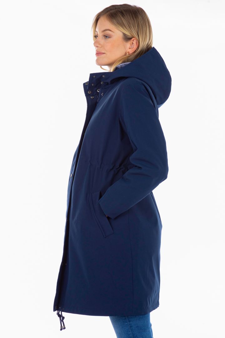 3 in 1 Umstandsparka und Tragejacke navy