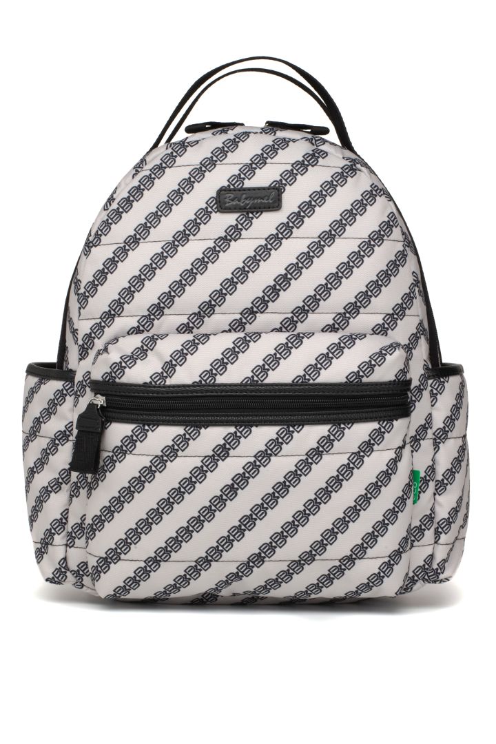 Eco Wickelrucksack Logo Print