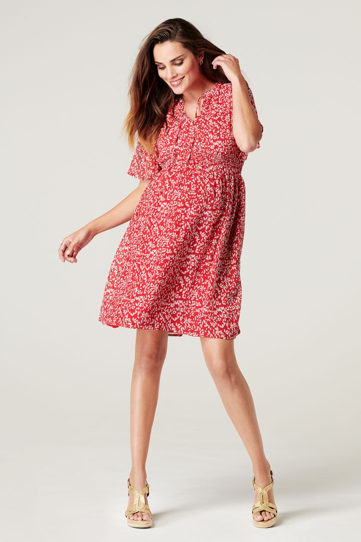 Eco Umstands- und Stillkleid aus Chiffon