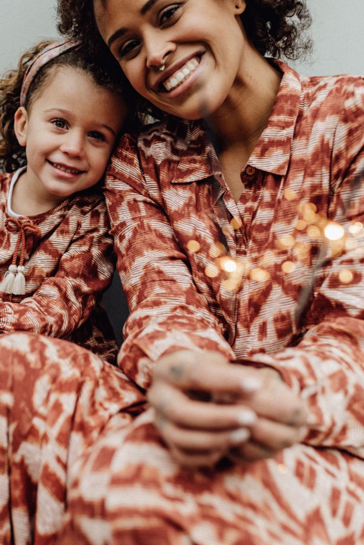 Maxi maternity and nursing dress mocha art