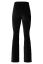 Preview: Flared Velvet Maternity Trousers black