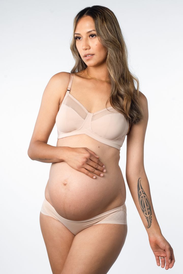 Full Cup Still BH mit Mesh Einsätzen rose