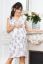 Preview: Maternity and Nursing Dress with Flower Print