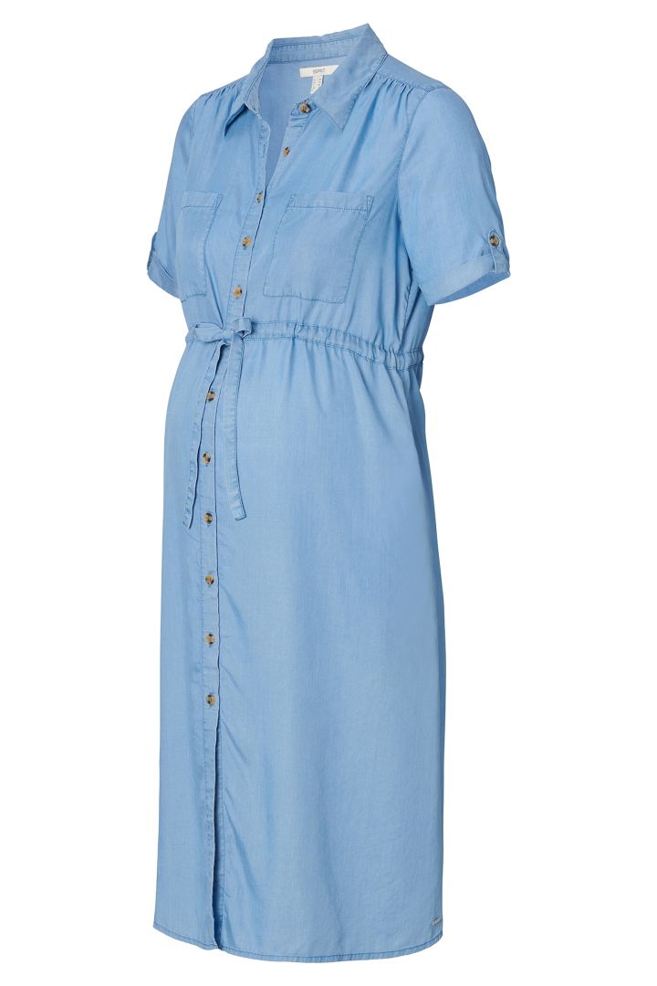 Tencel Maternity and Nursind Shirt Blouse Dress