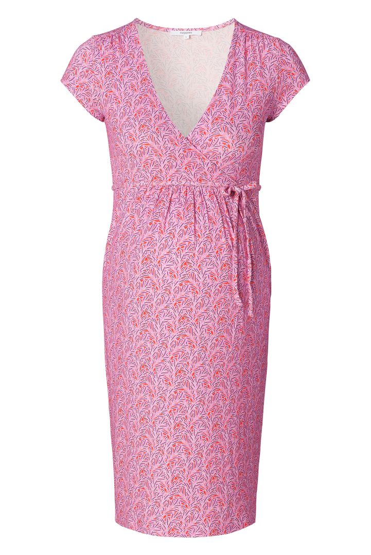 Ecovero Umstands- und Stillkleid mit Blumenprint