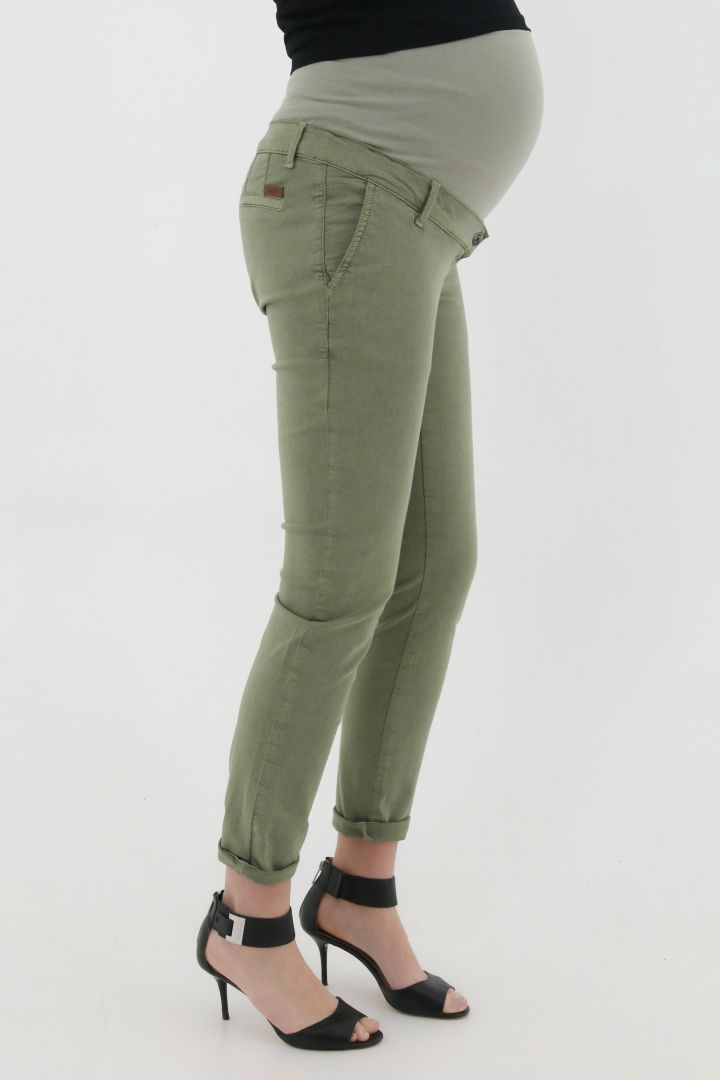 Chino Maternity Trousers khaki
