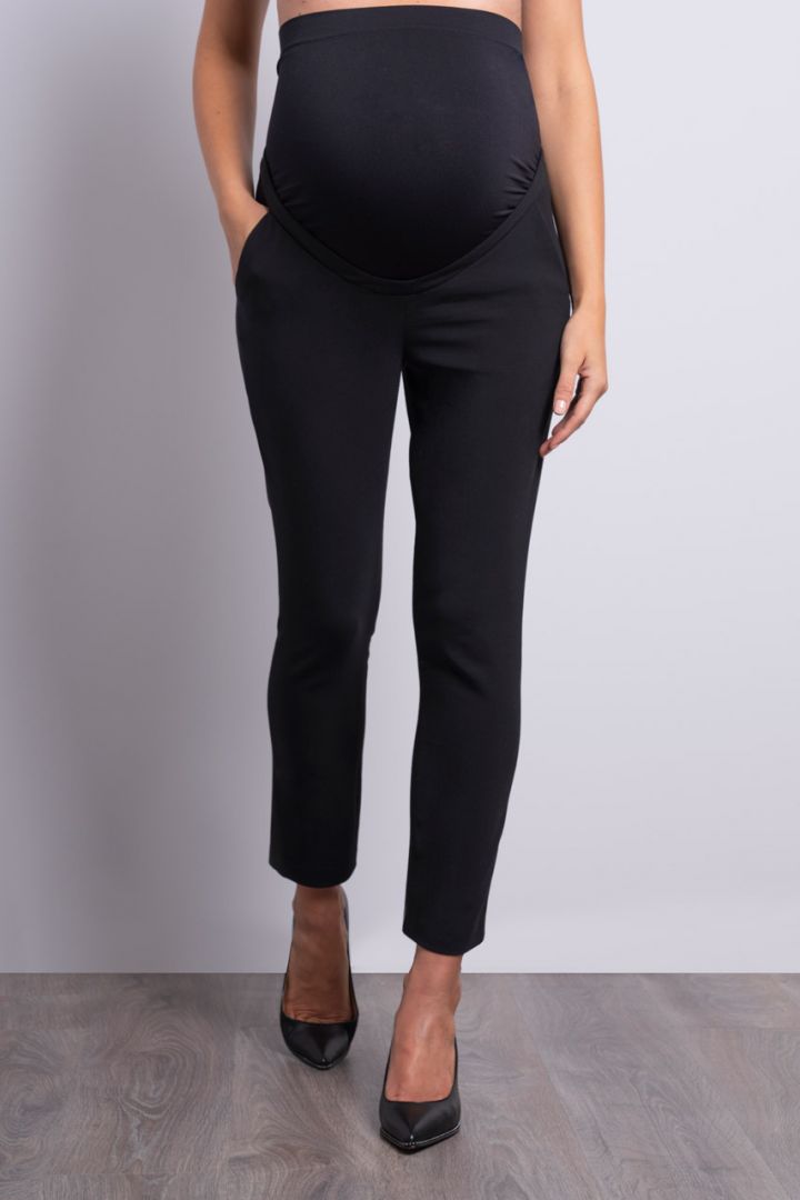 Slim-Fit Maternity Pants with Waistband
