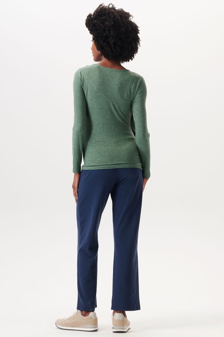 Eco Double Layer Umstands- und Stillshirt grün