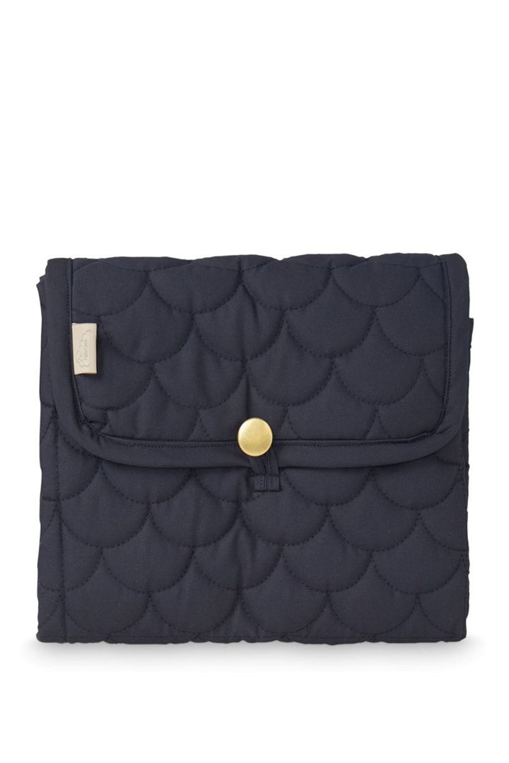 Organic Wickelauflage navy