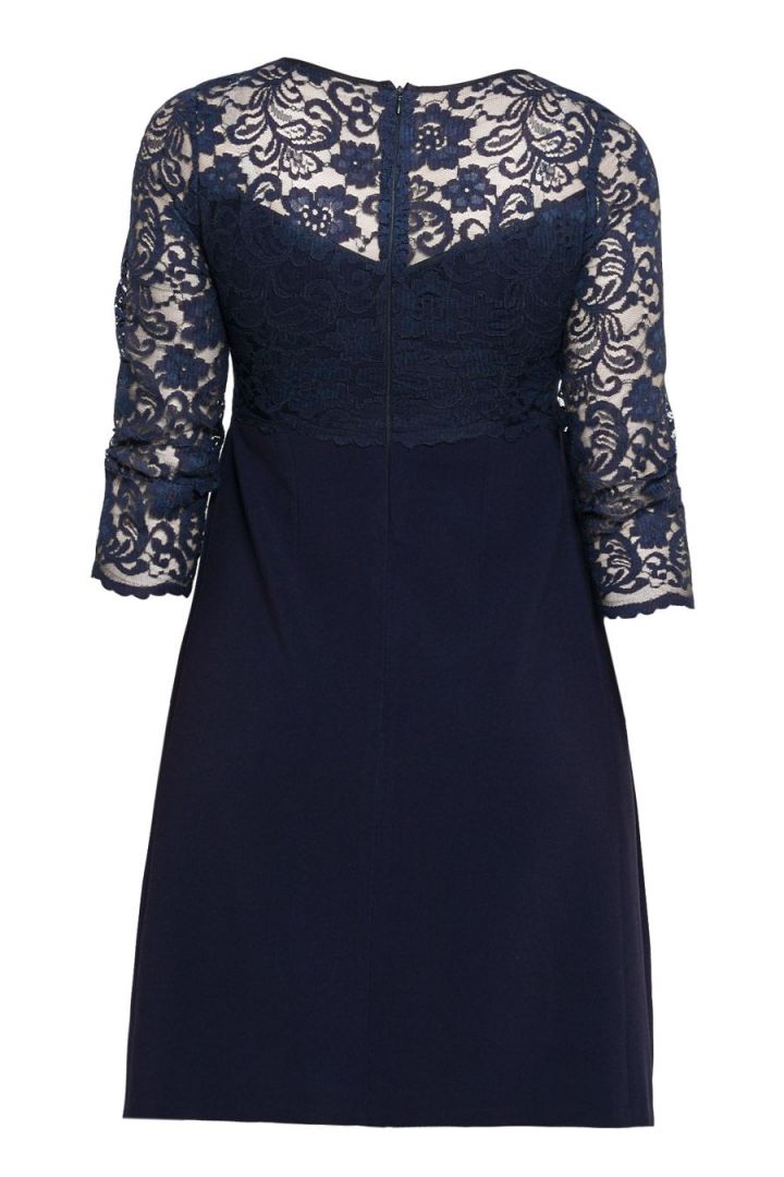 Umstandskleid mit Spitzenoberteil