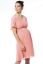 Preview: Eco Chiffon Maternity and Nursing Dress peach