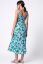 Preview: Midi Maternity Strappy Dress with Floral Print