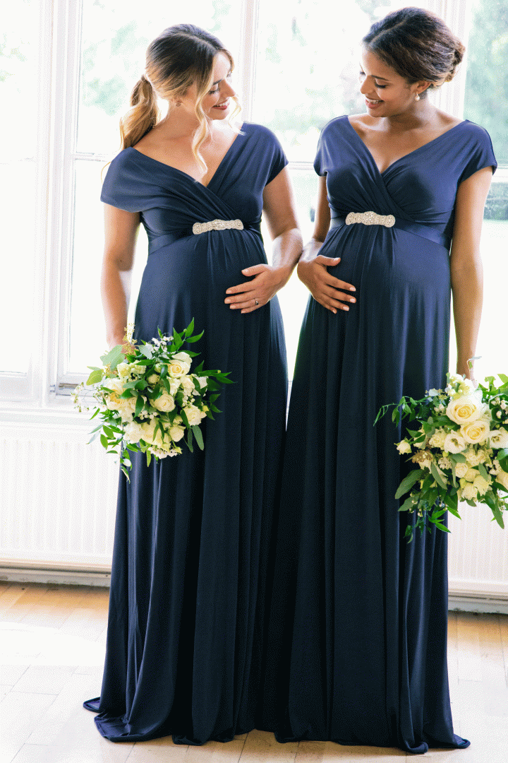 Festliches Umstands- und Stillkleid