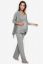 Preview: Maternity and Nursing Homewear 3 Pcs-Set grey