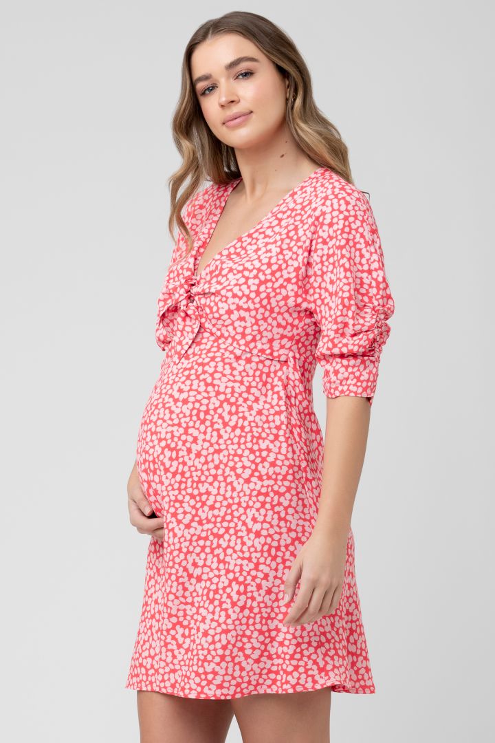 Maternity and Nursing Dress to Tie