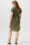 Vorschau: Umstands- und Still-Hemdblusenkleid khaki