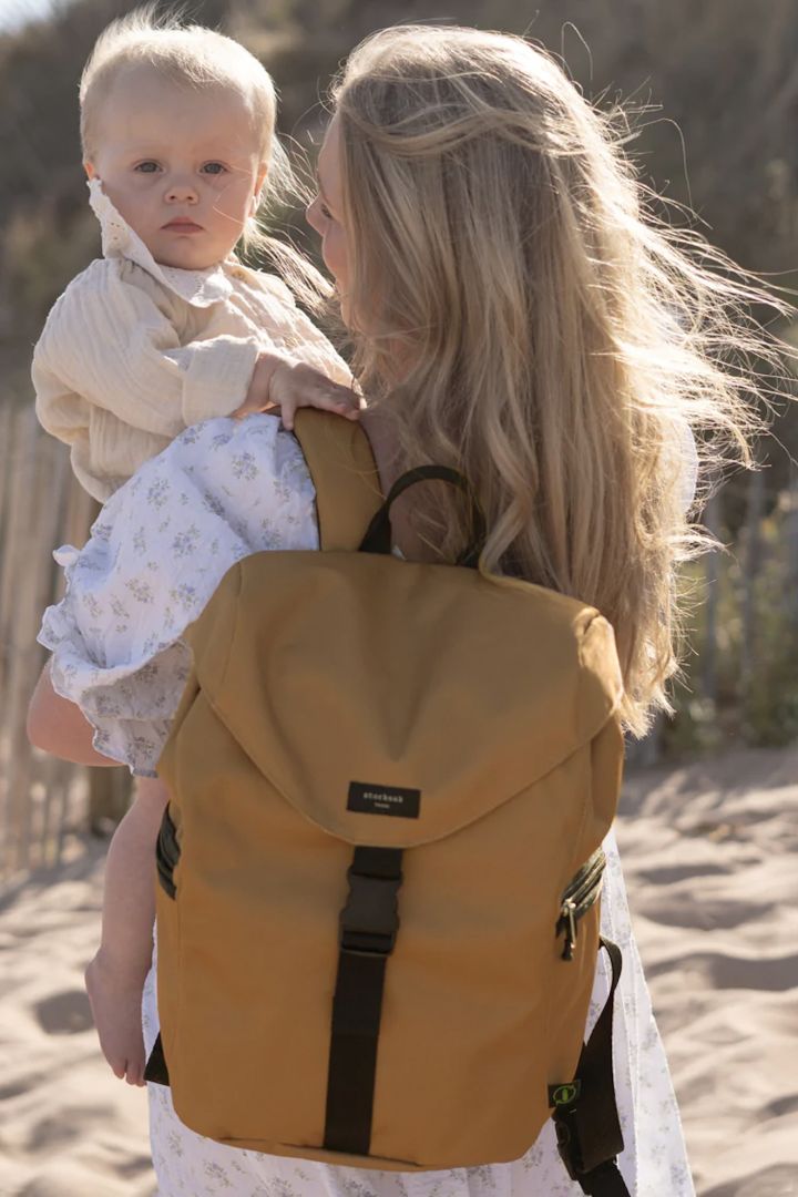 Storksak Unisex Eco Reise Wickelrucksack toffee