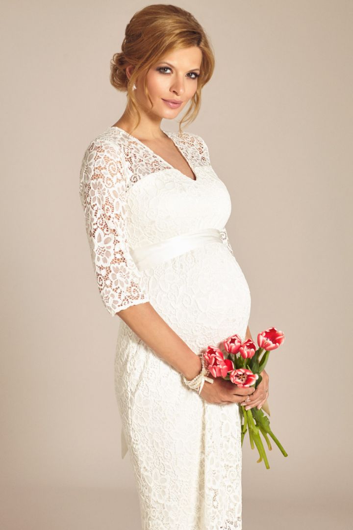 Maternity Lace Wedding Dress